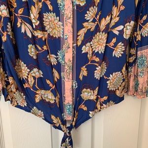 Democracy floral print top
